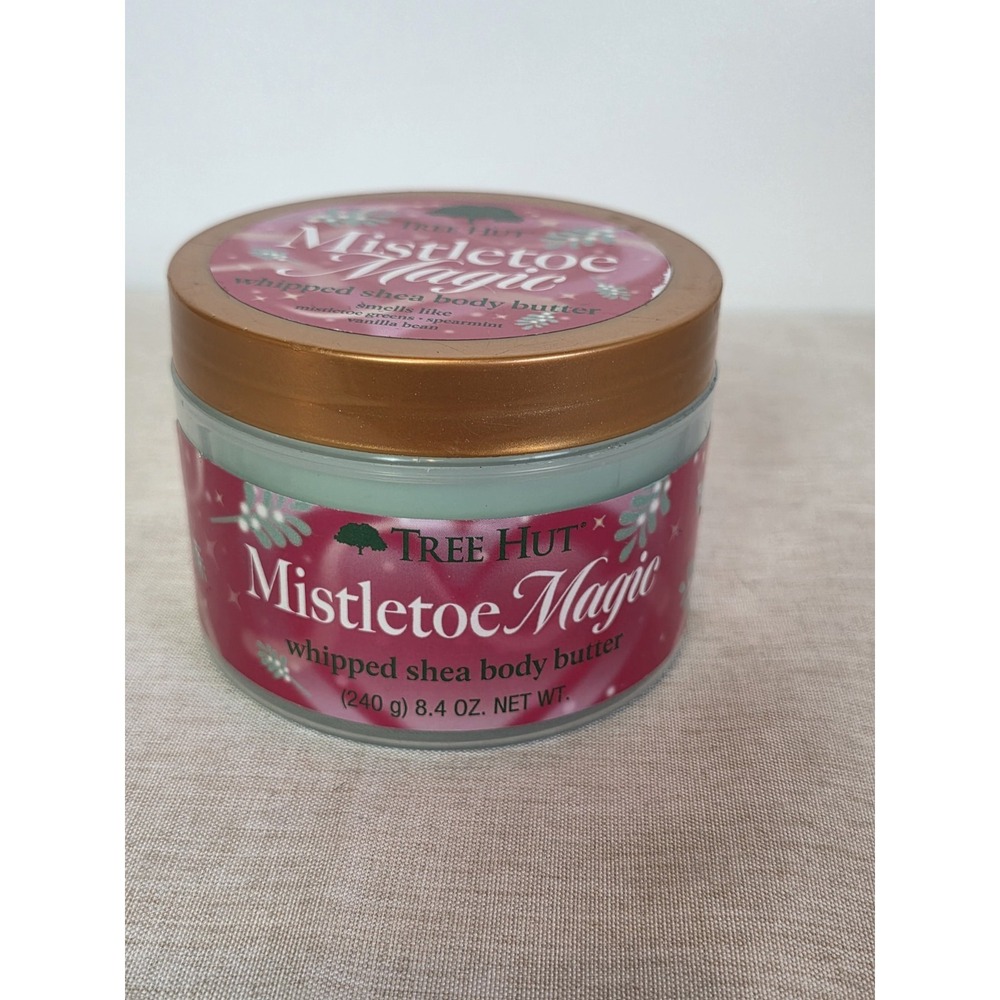 Tree‎ Hut Mistletoe Magic Whipped Shea Body Butter Limited 8.4 oz